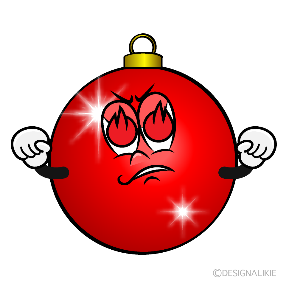 Enthusiasm Christmas Ornament Cartoon Character Image