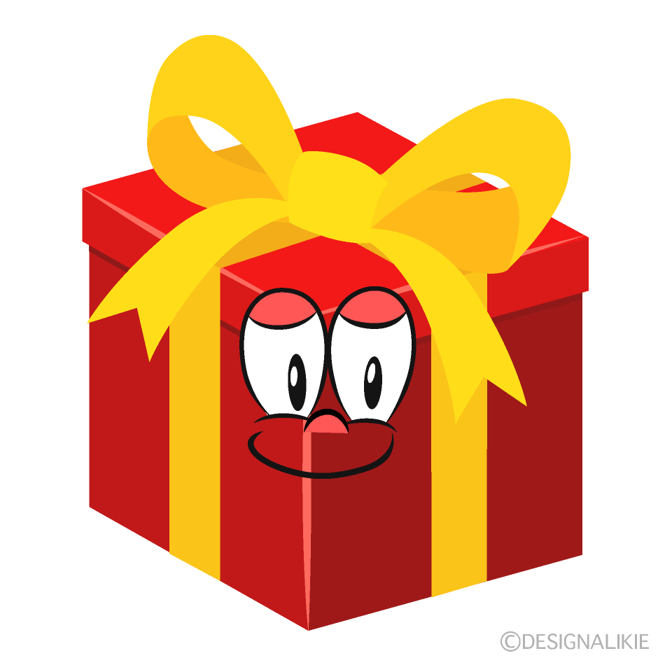 Present Cartoon Character Image