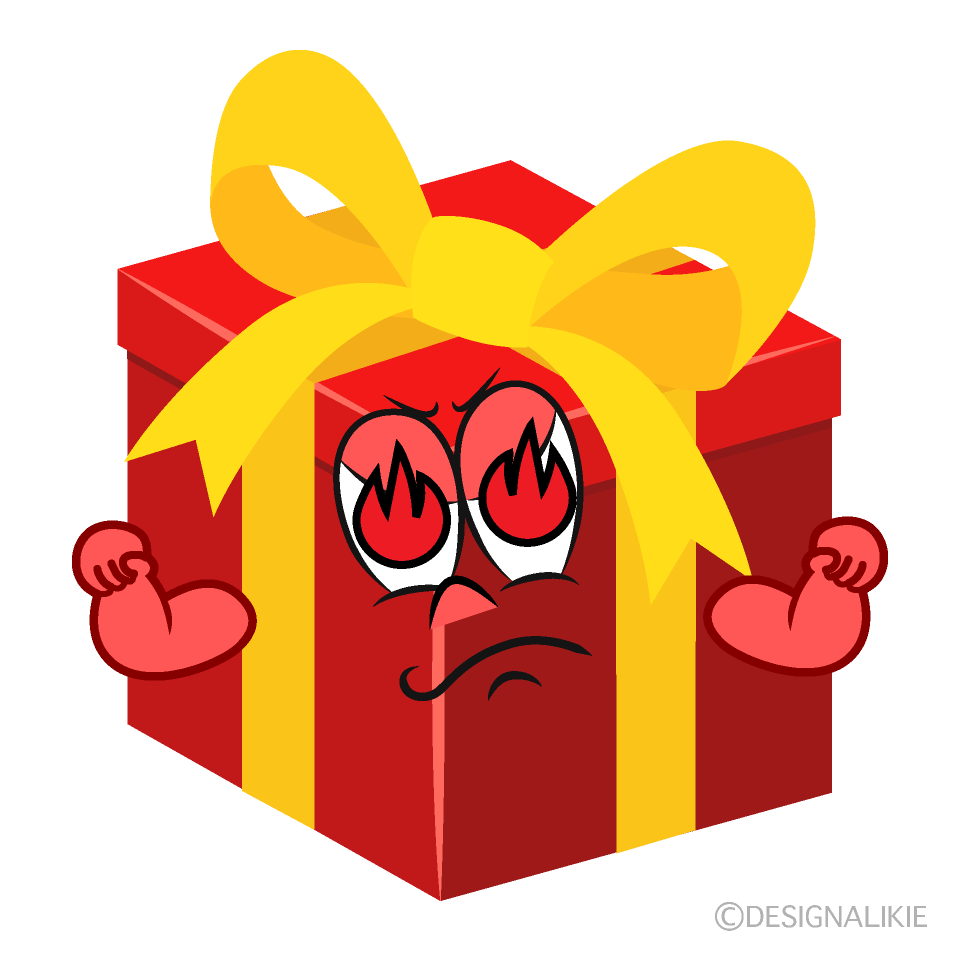Enthusiasm Present Cartoon Character Image