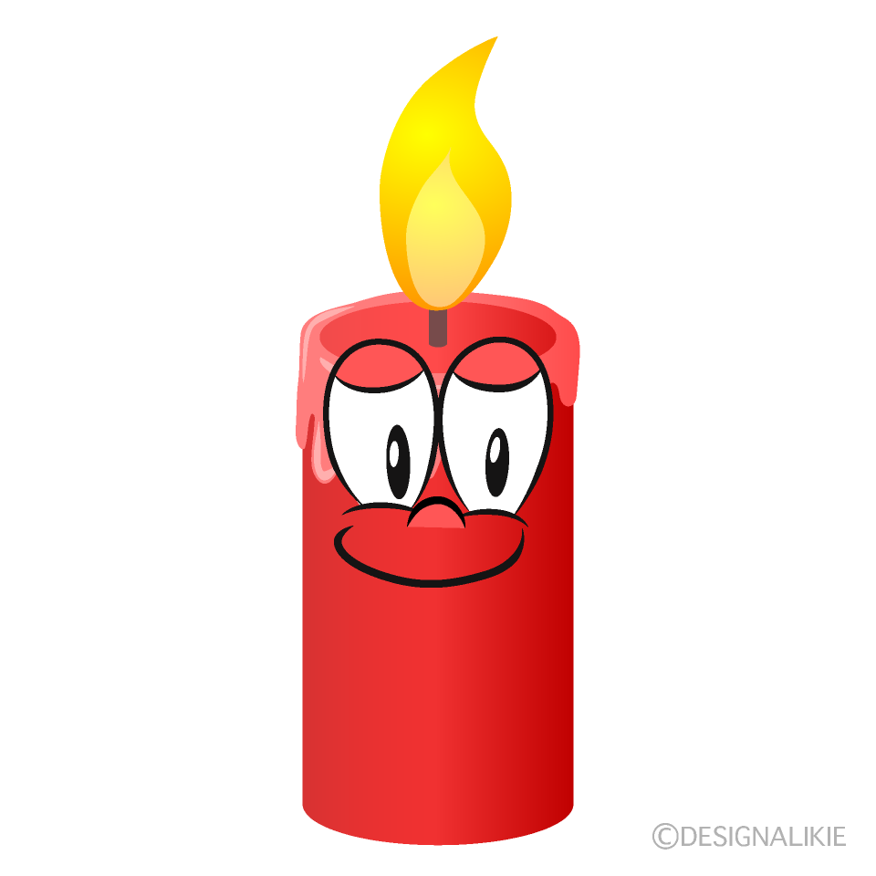 Candle Cartoon Character Image