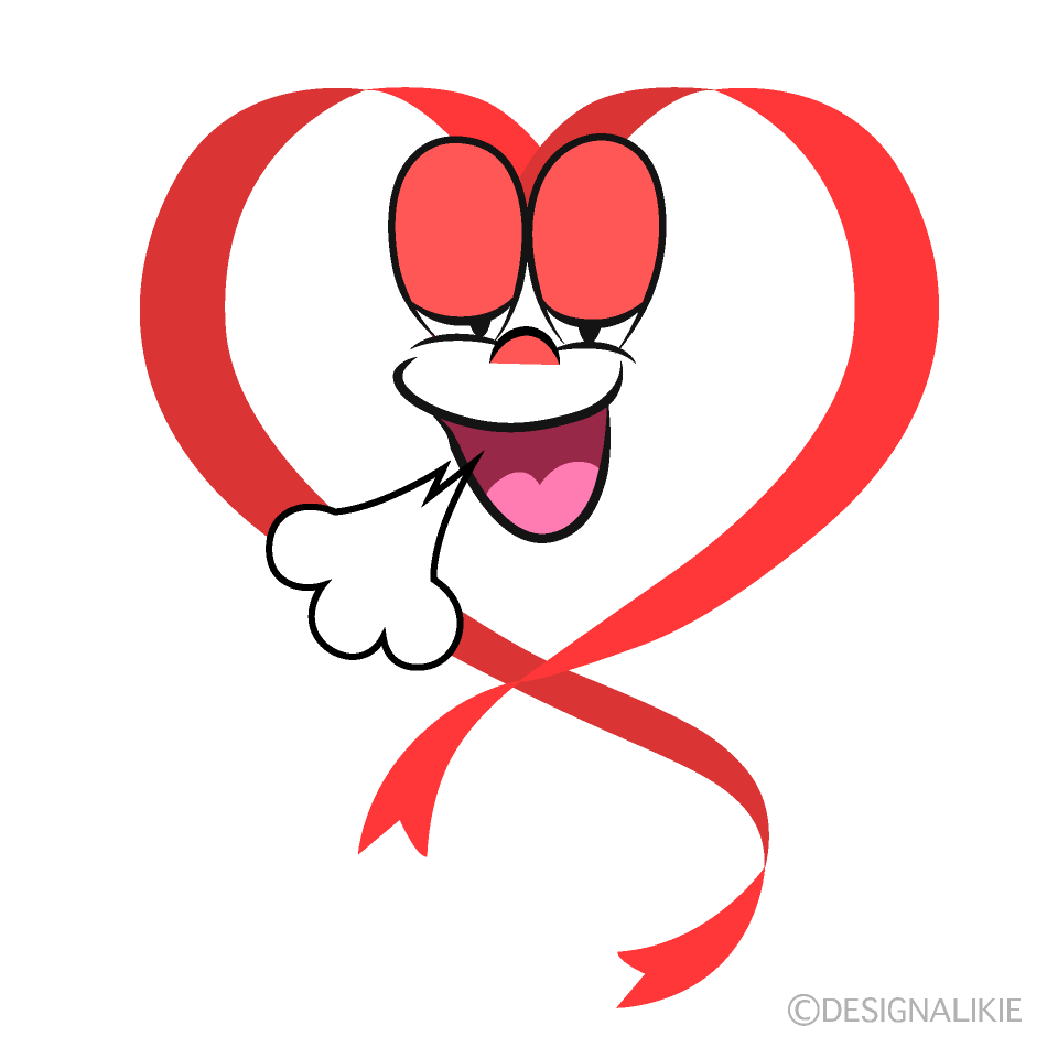 Cinta de Corazón Relajado Animado