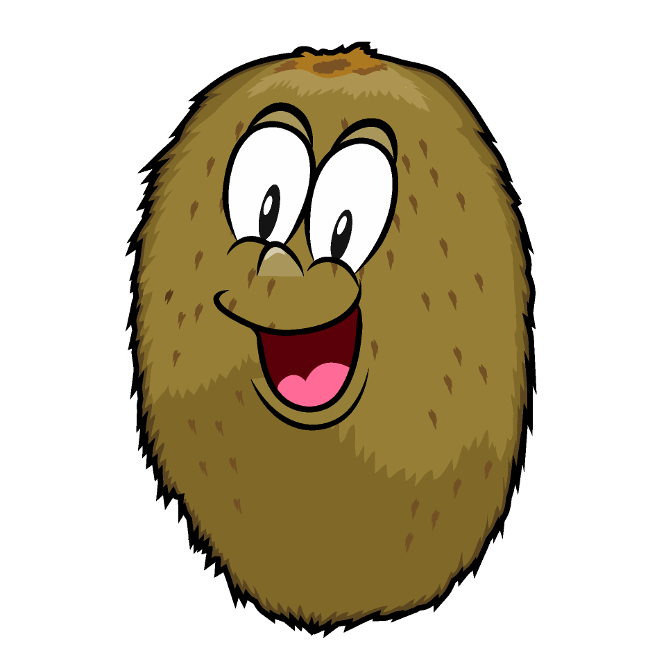 Surprising Kiwi Cartoon Character Image