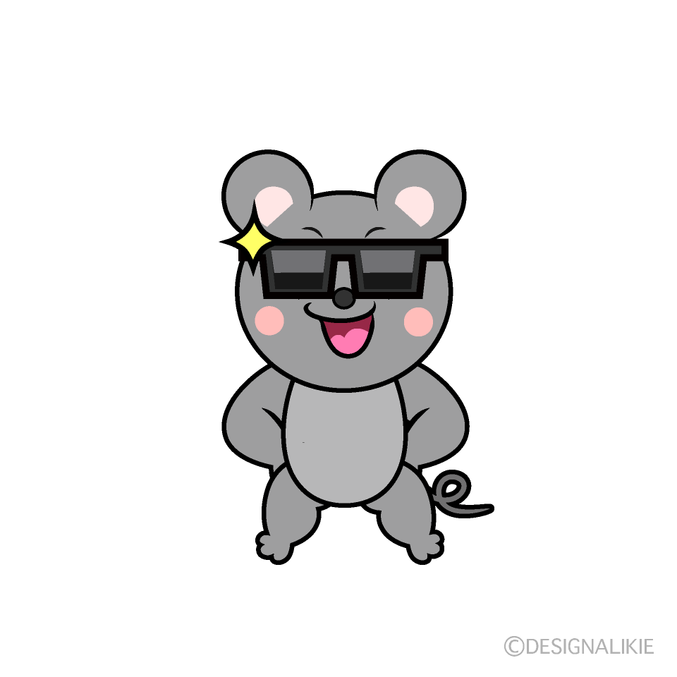 Cool Mouse Cartoon Character Image