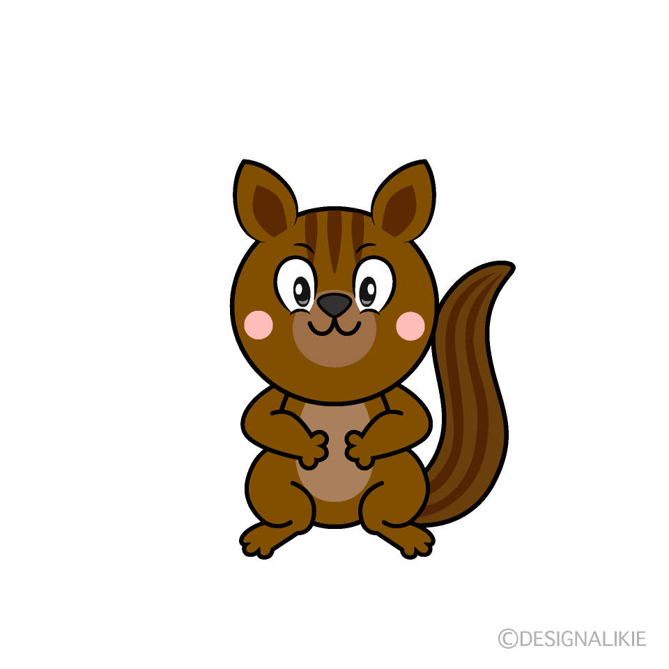 Squirrel Cartoon Character Image