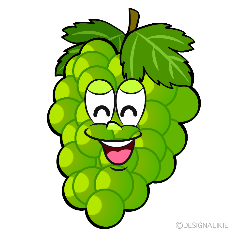 Smiling Green Grape