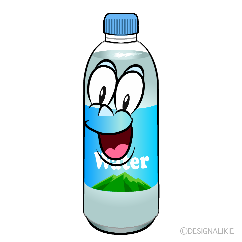 Botella de Agua Sorprendente Animado