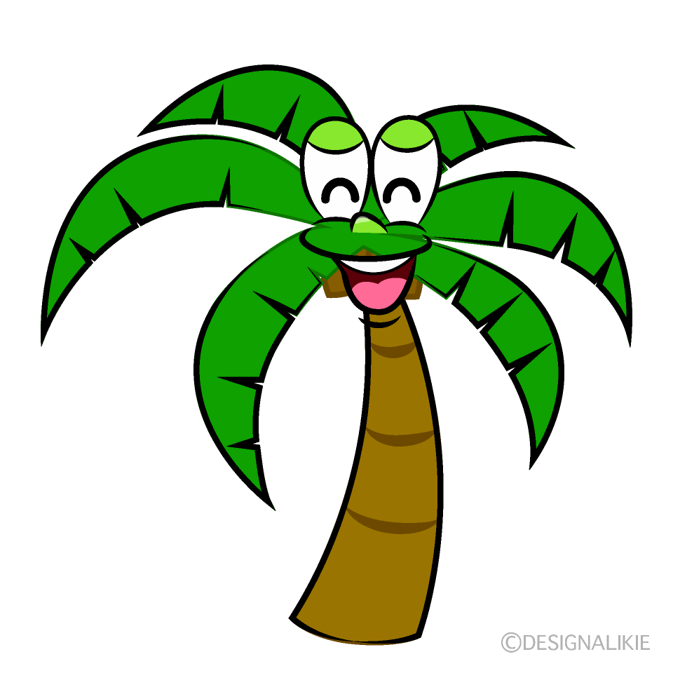Palmera Sonriente Animado