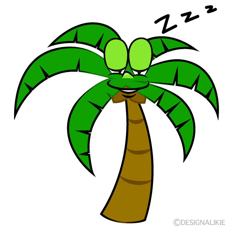 Palmera Durmiendo Animado