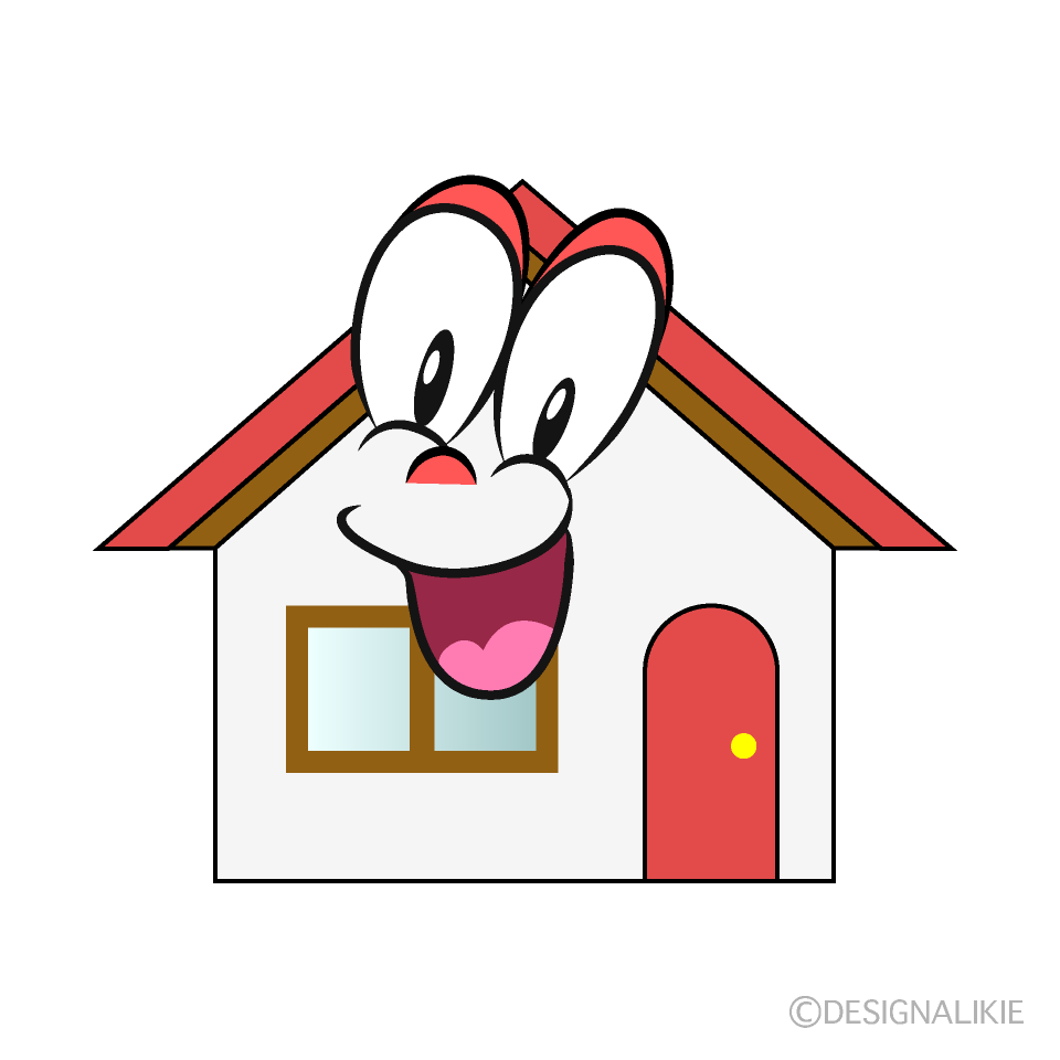 Surprising Home Cartoon Character Image