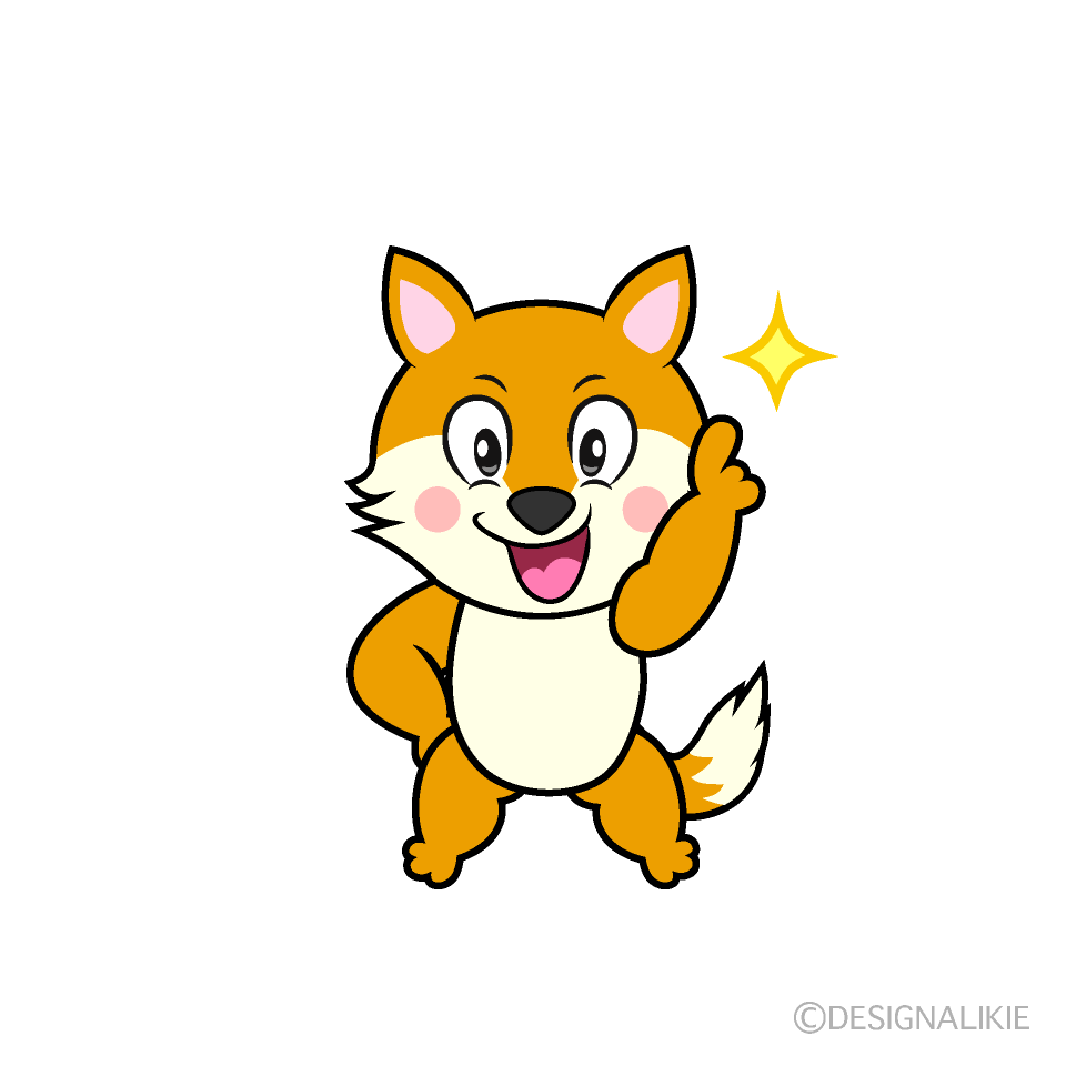 Posing Fox Cartoon Character Image