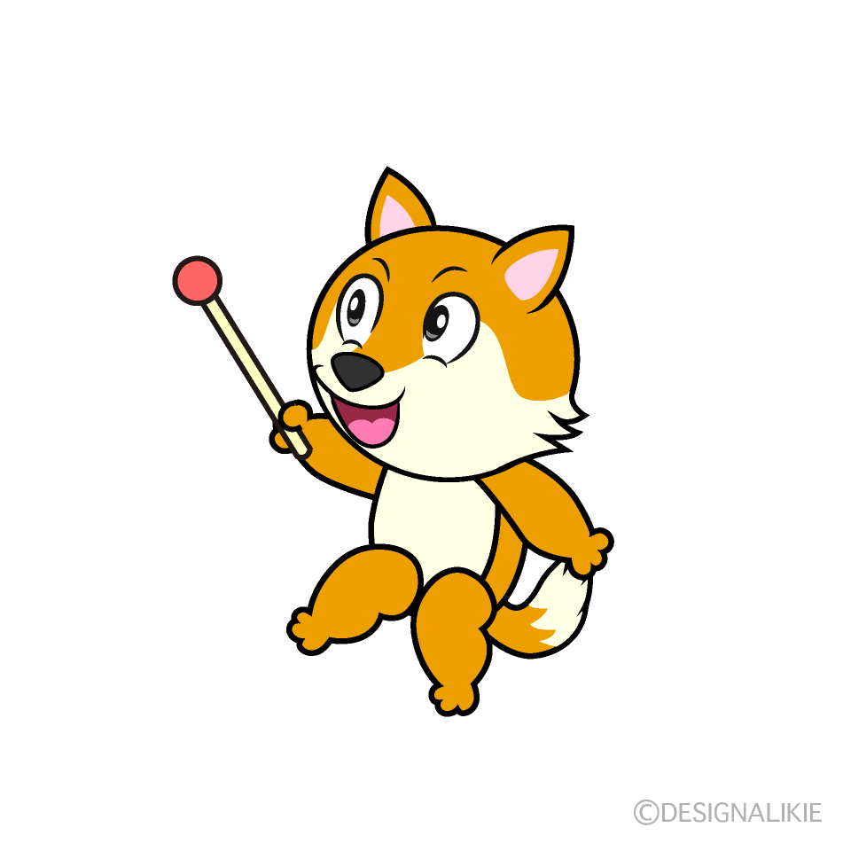 Speaking Fox Cartoon Character Image