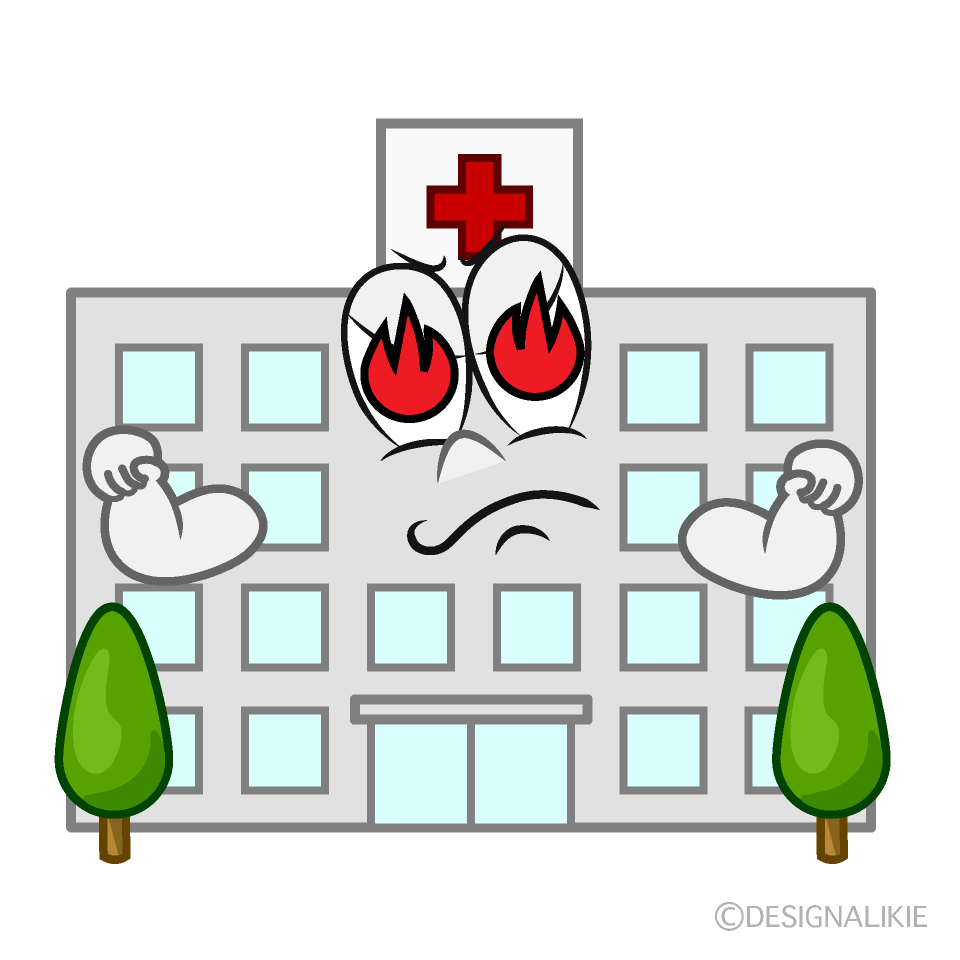 Enthusiasm Hospital Cartoon Character Image