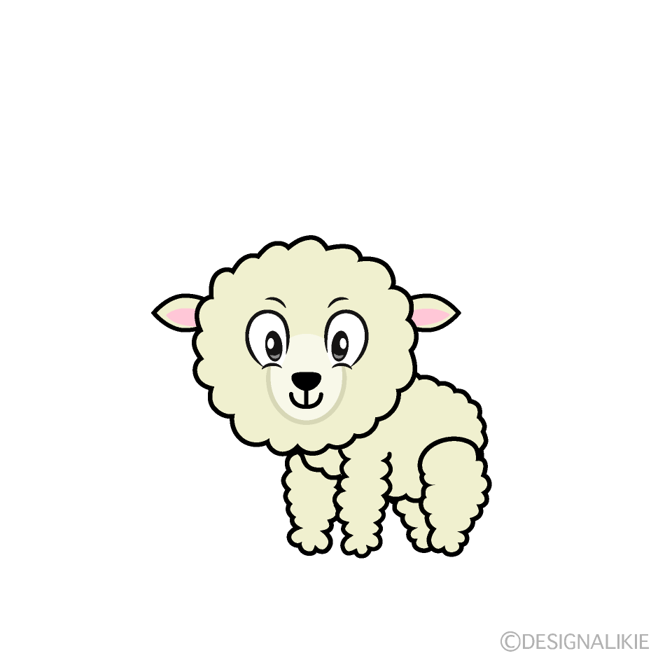 Sheep Cartoon Character Image