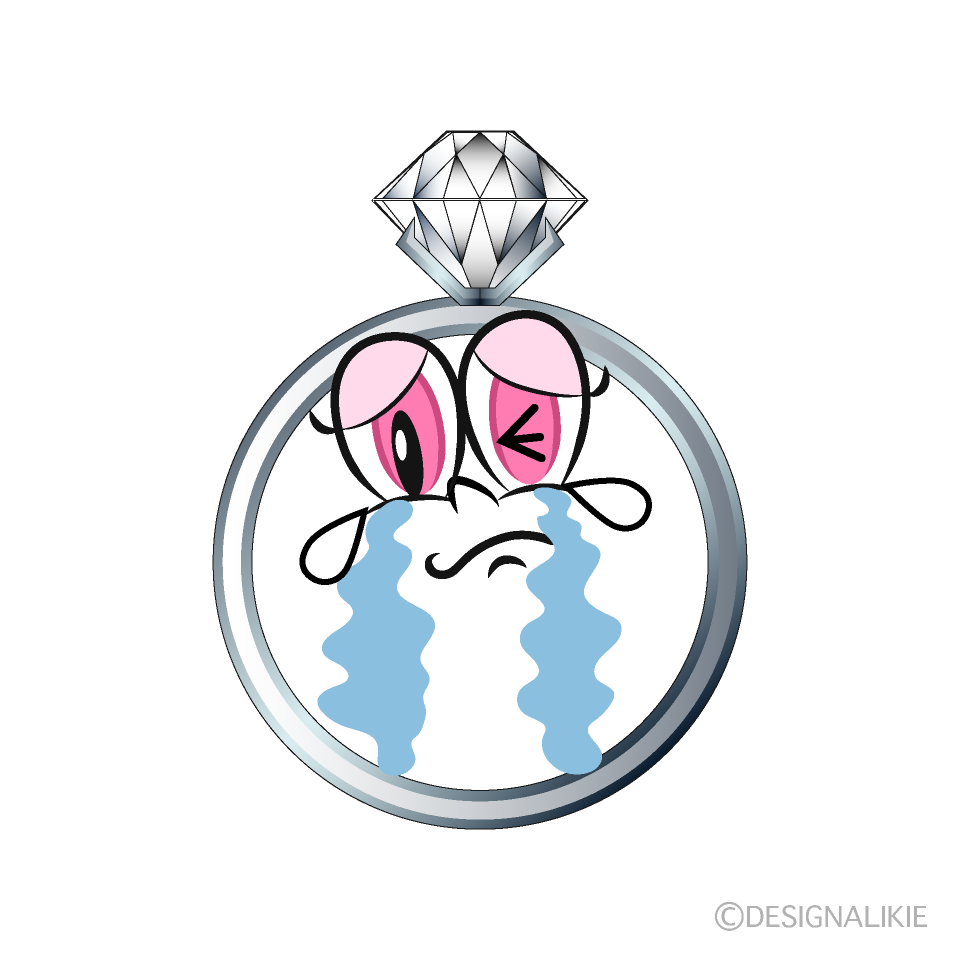 Anillo de Diamante Llorando Animado