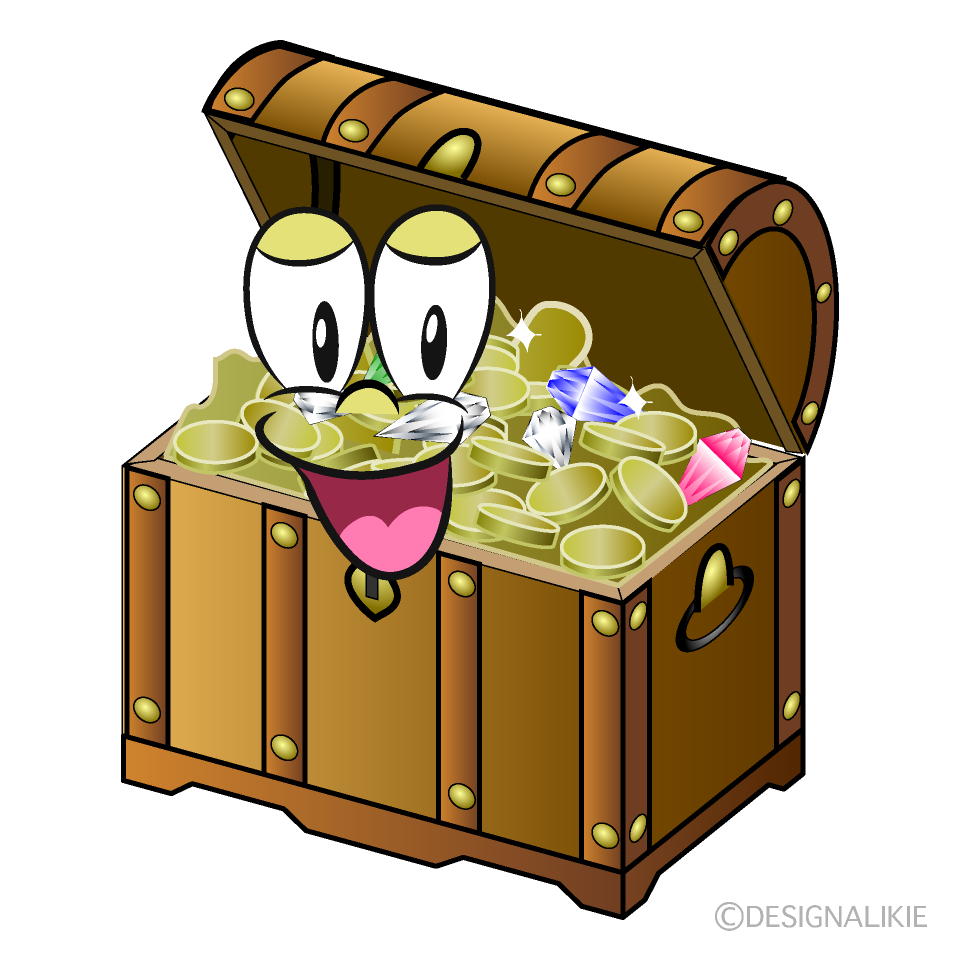Cofre del Tesoro Sonriente Animado