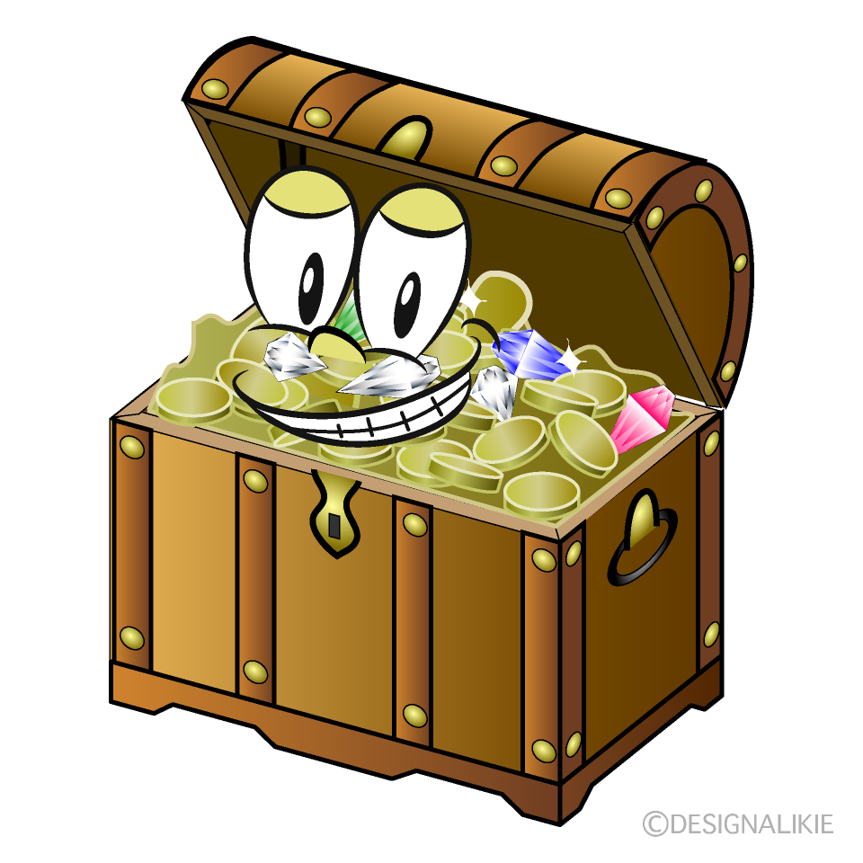 Cofre del Tesoro Sonriente Animado