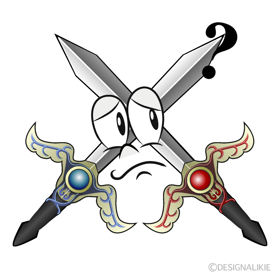 Espadas Pensativas Animado