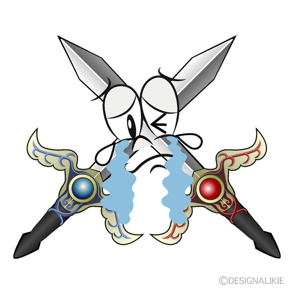 Espadas Llorando Animado