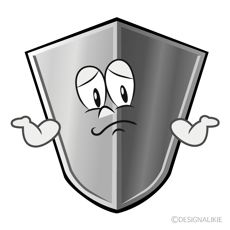 Escudo Preocupado Animado