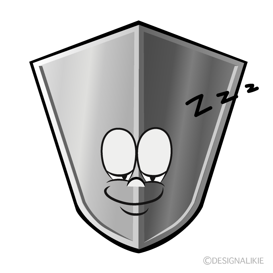 Escudo Durmiendo Animado