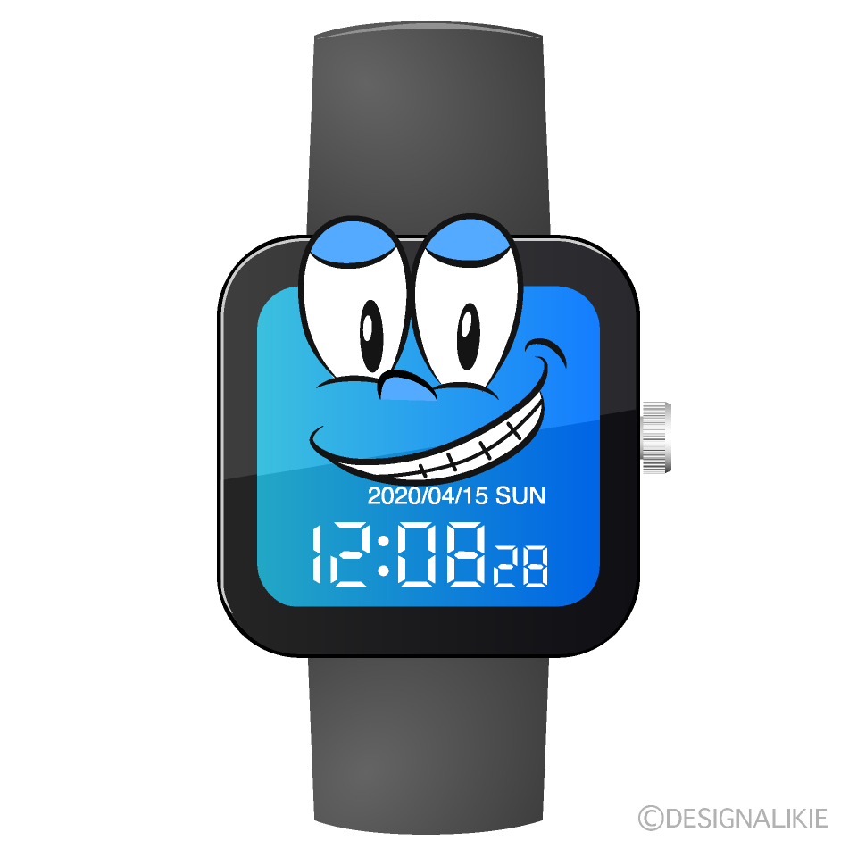Reloj de Pulsera Sonriente Animado