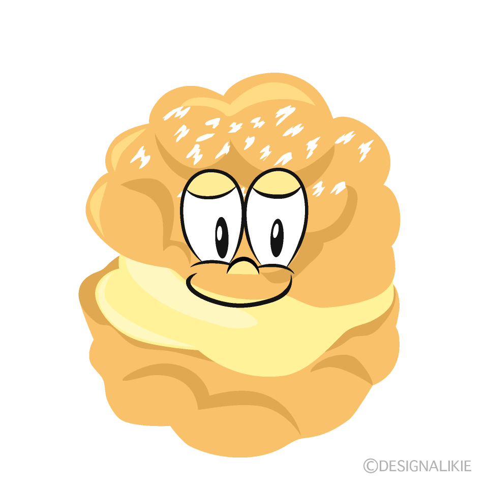 Cream Puff Cartoon Character Image