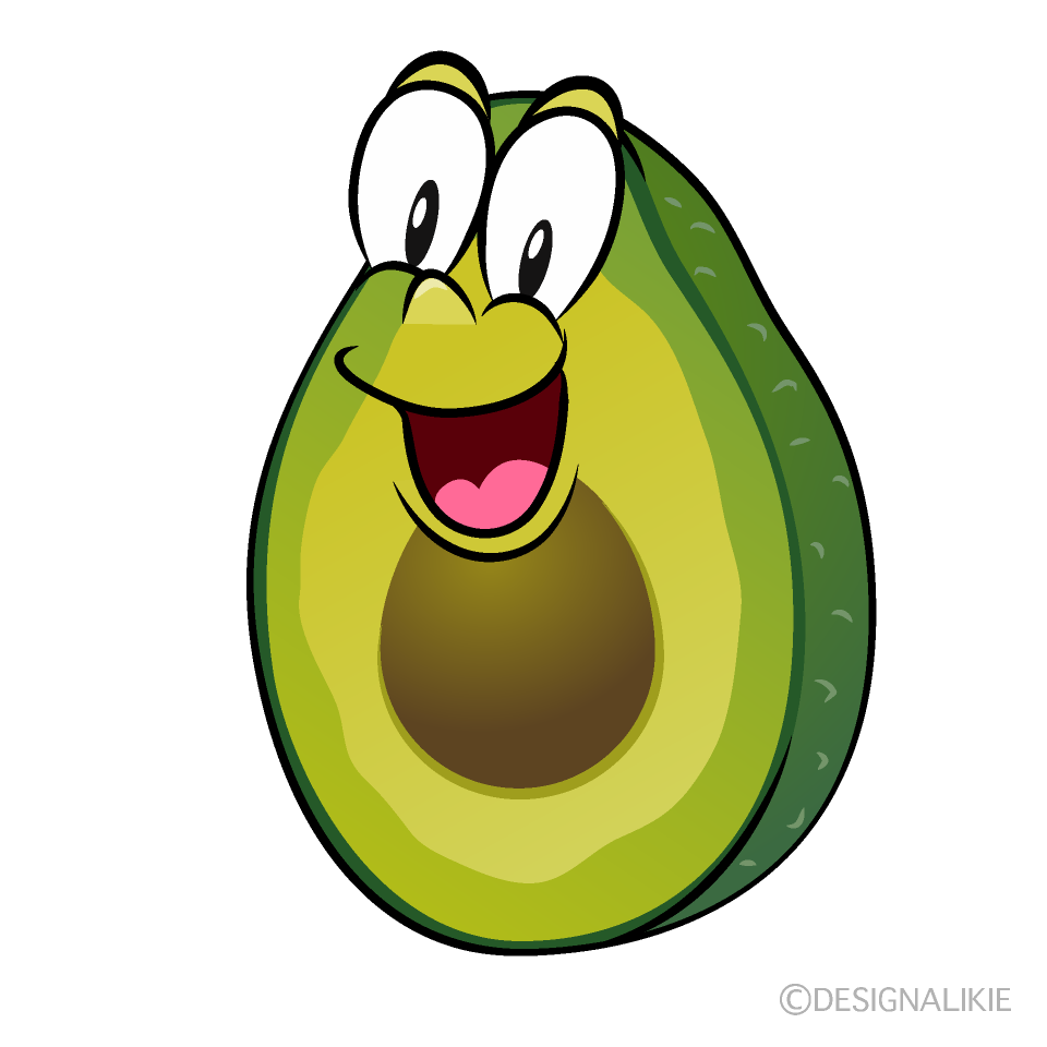 Aguacate Sorprendente Animado