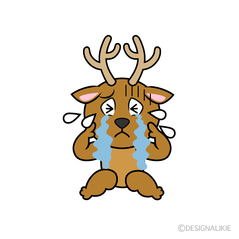 Ciervo Llorando Animado