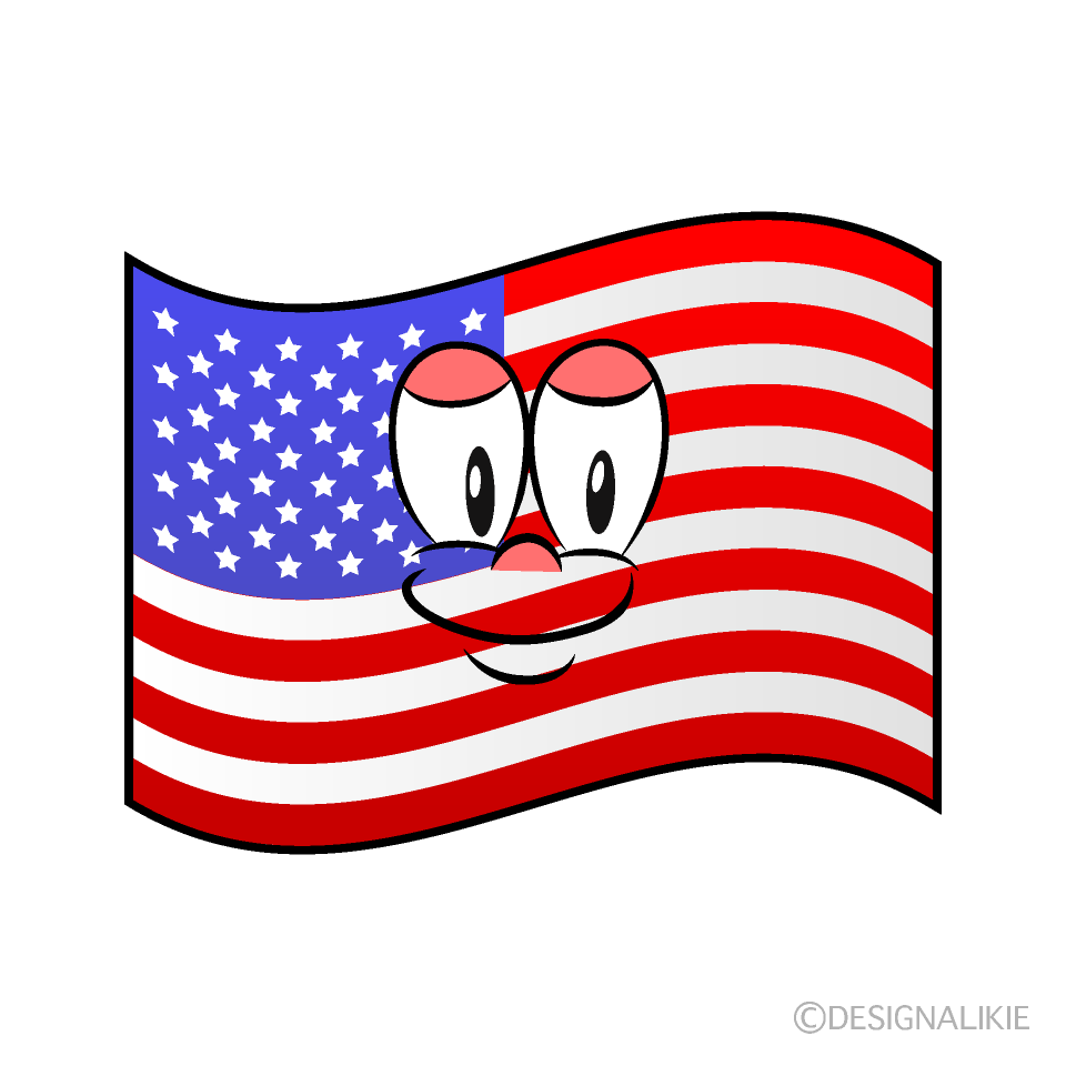 Bandera Americana Animado