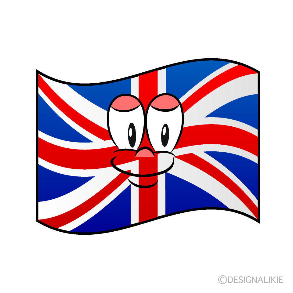 Bandera Británica Animado