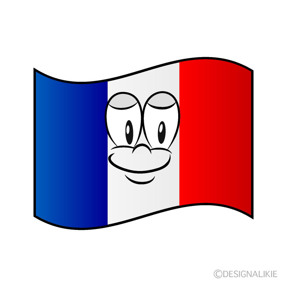Bandera Francesa Animado