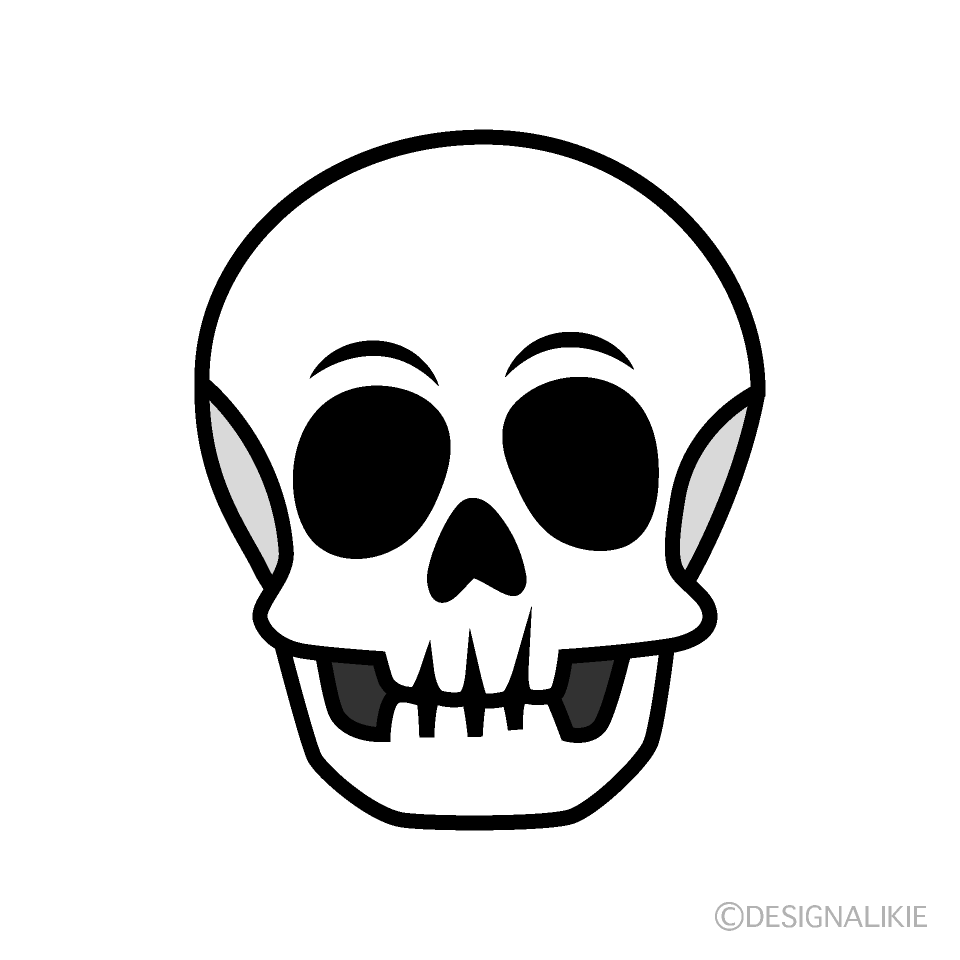 Skull Cartoon Character Image