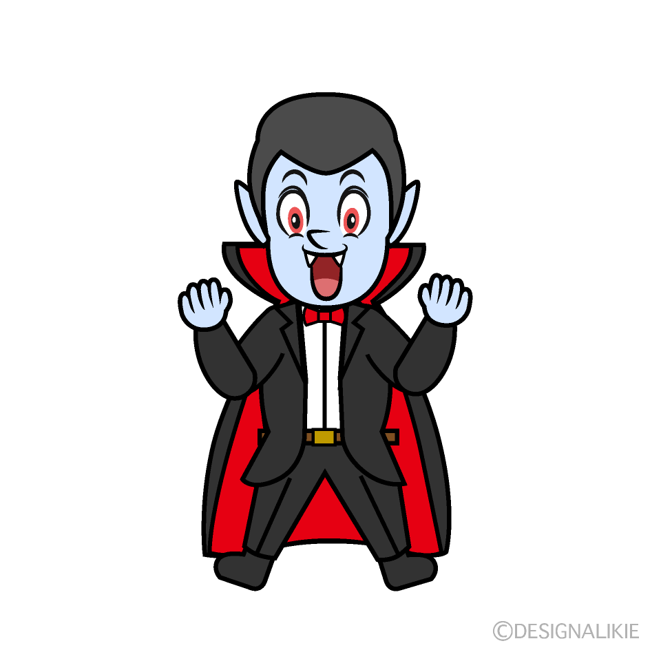 Surprising Dracula Cartoon Character Image