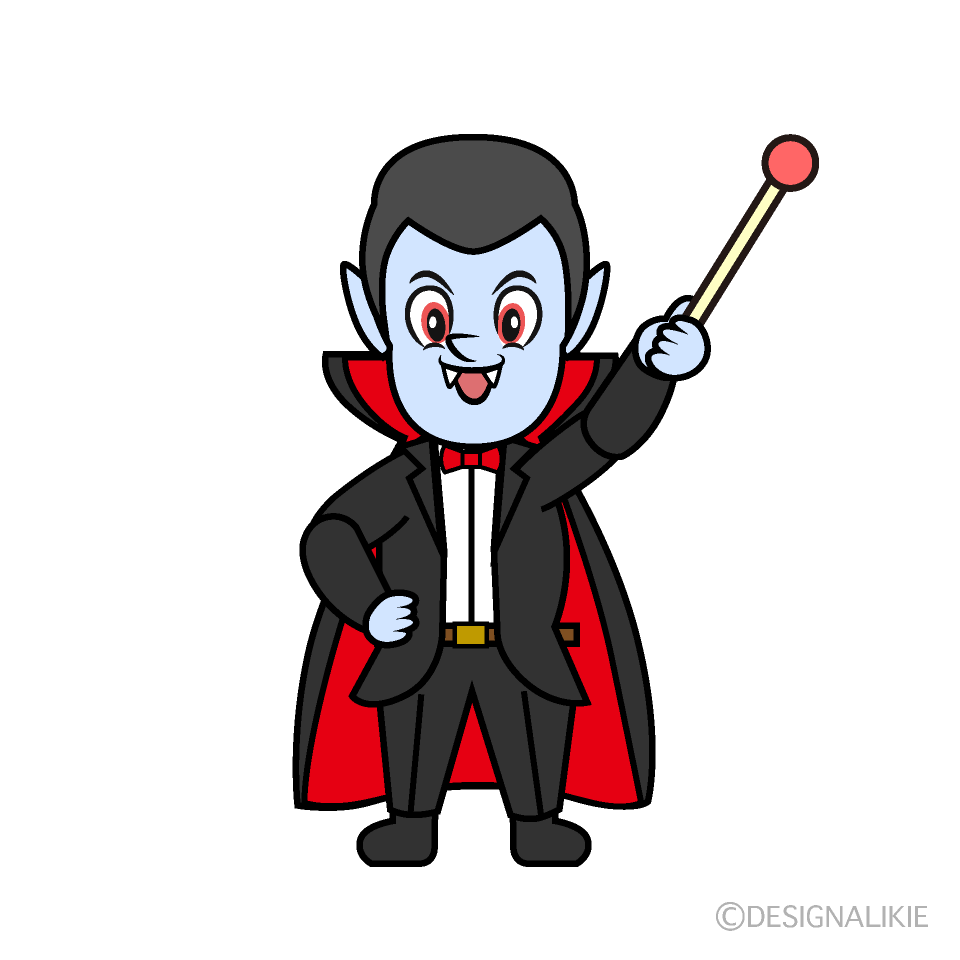 Speaking Dracula Cartoon Character Image