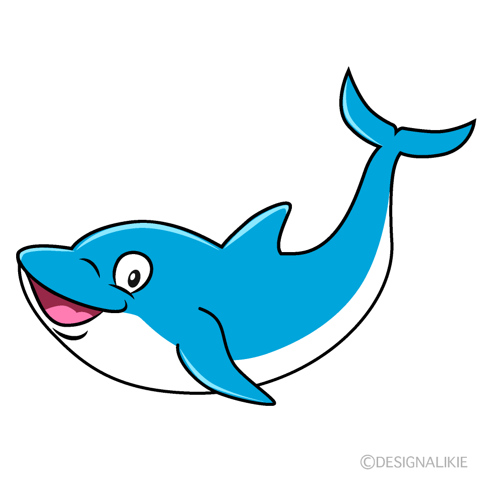 Dolphin Cartoon Character Image