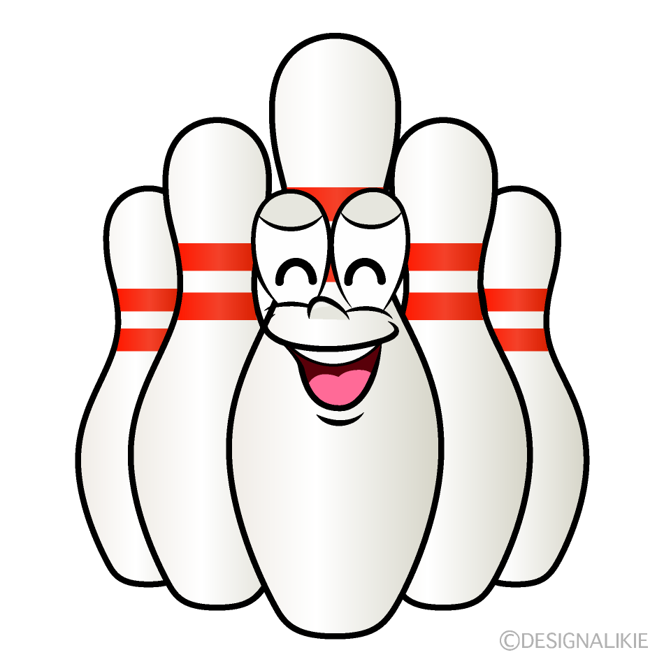 Pino de Boliche Sonriente Animado