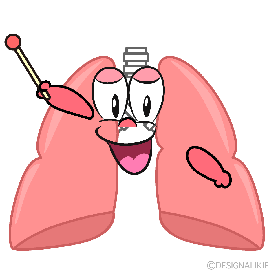 Speaking Lung Cartoon Character Image