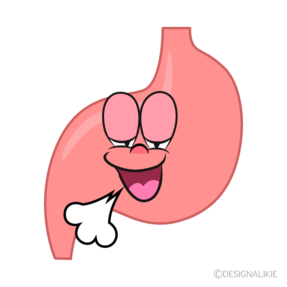 Estómago Relajado Animado