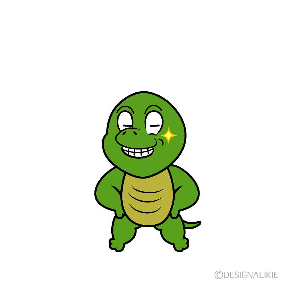 Tortuga Sonriente Animado