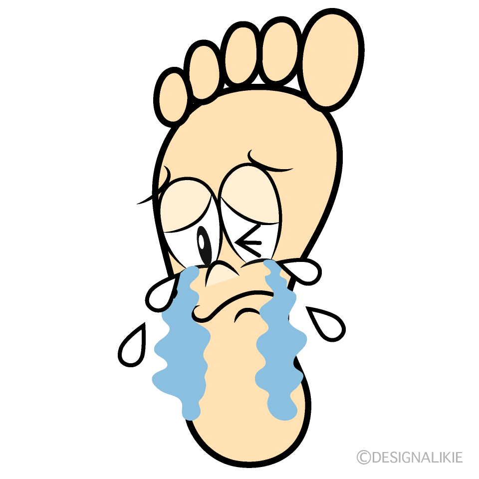 Pie Llorando Animado