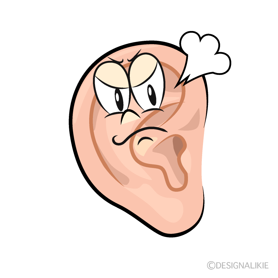 Oído Enojado Animado