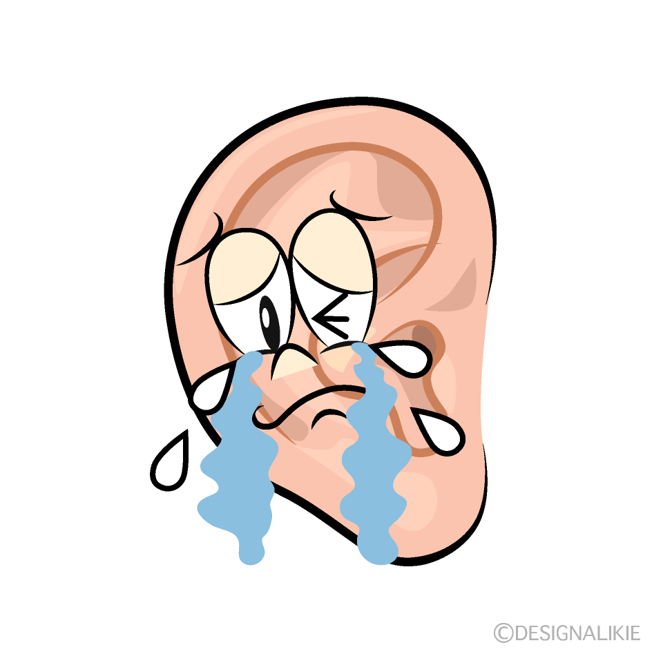 Oído Llorando Animado