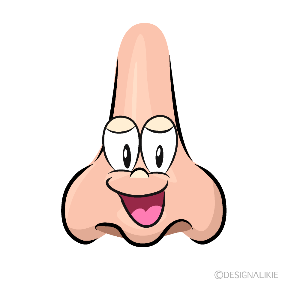 Smiling Nose Cartoon Character Image