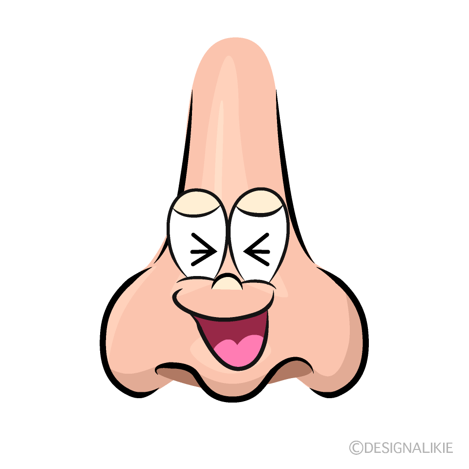 Laughing Nose Cartoon Character Image