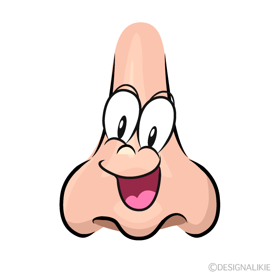 Surprising Nose Cartoon Character Image