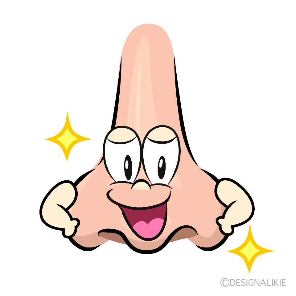 Glitter Nose Cartoon Character Image