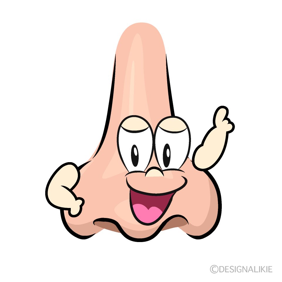 Posing Nose Cartoon Character Image