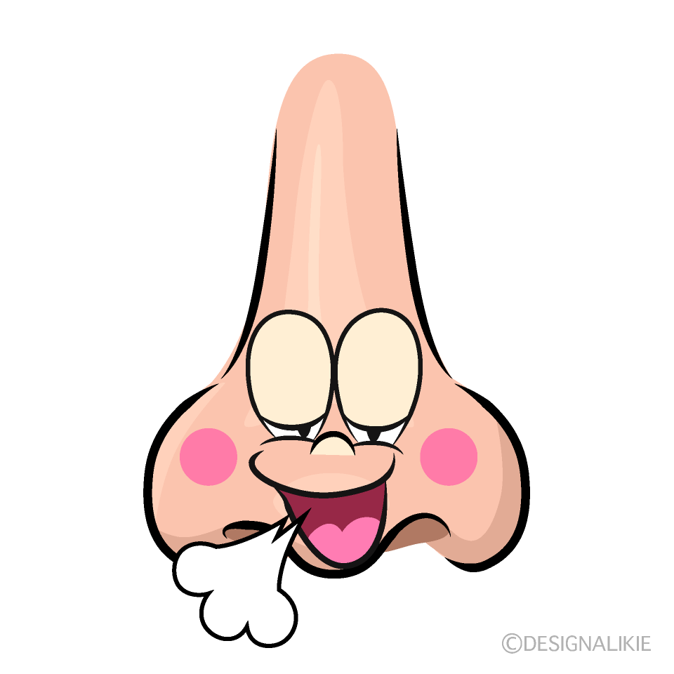 Relaxing Nose Cartoon Character Image