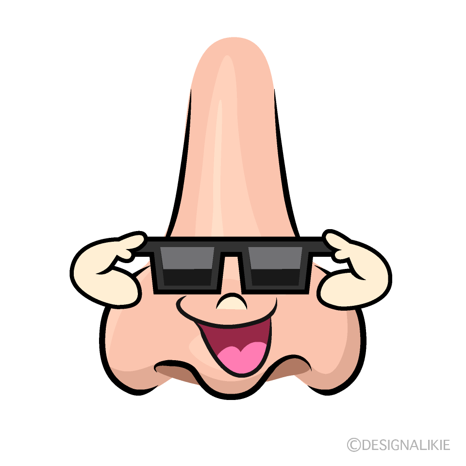 Cool Nose Cartoon Character Image