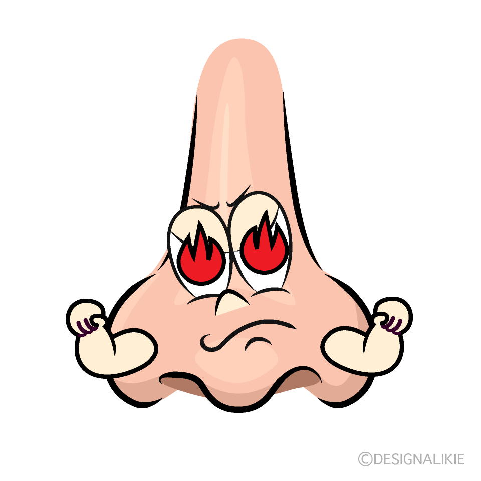 Enthusiasm Nose Cartoon Character Image